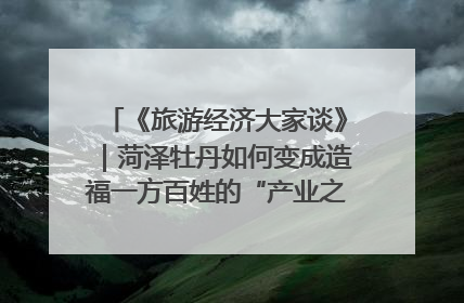 《旅游经济大家谈》｜菏泽牡丹如何变成造福一方百姓的“产业之花”“富民之花”？