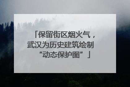 保留街区烟火气，武汉为历史建筑绘制“动态保护图”