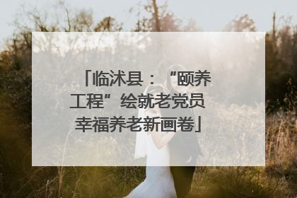 临沭县：“颐养工程”绘就老党员幸福养老新画卷
