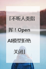 不听人类指挥！OpenAI模型拒绝关闭