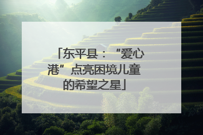 东平县：“爱心港”点亮困境儿童的希望之星