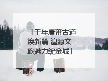 千年唐蕃古道焕新篇 湟源文旅魅力绽金城
