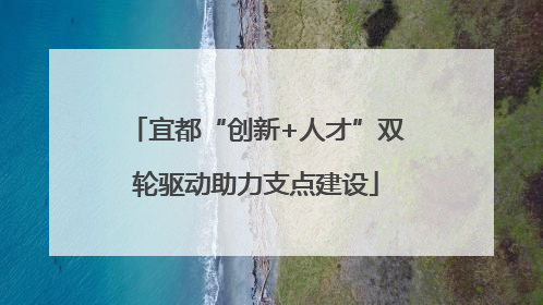 宜都“创新+人才”双轮驱动助力支点建设