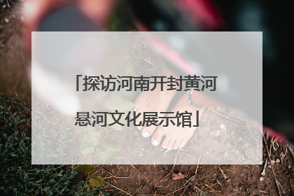 探访河南开封黄河悬河文化展示馆