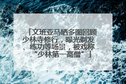 文班亚马晒多图回顾少林寺修行，曝光剃发、练功等场景，被戏称“少林第一高僧”