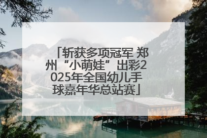 斩获多项冠军 郑州“小萌娃”出彩2025年全国幼儿手球嘉年华总站赛