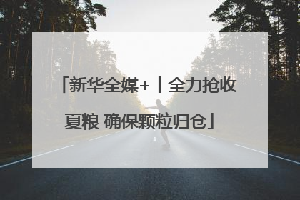 新华全媒+丨全力抢收夏粮 确保颗粒归仓