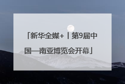 新华全媒+丨第9届中国—南亚博览会开幕