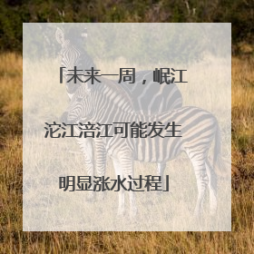未来一周，岷江沱江涪江可能发生明显涨水过程
