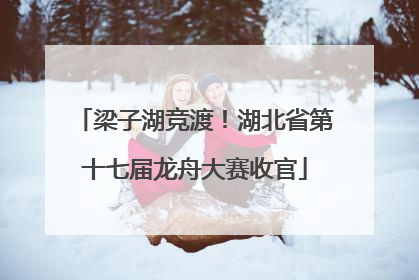 梁子湖竞渡！湖北省第十七届龙舟大赛收官