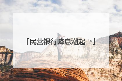 民营银行降息潮起→