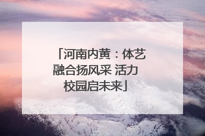 河南内黄：体艺融合扬风采 活力校园启未来