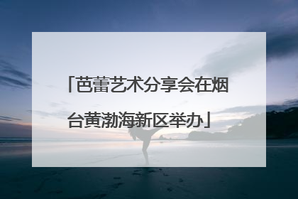 芭蕾艺术分享会在烟台黄渤海新区举办