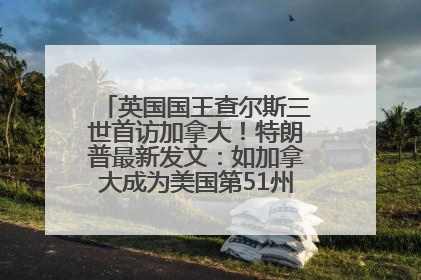 英国国王查尔斯三世首访加拿大！特朗普最新发文：如加拿大成为美国第51州可免费用“金穹”