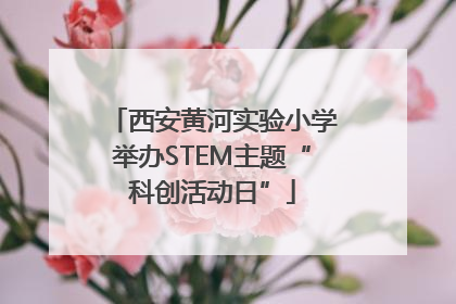 西安黄河实验小学举办STEM主题“科创活动日”