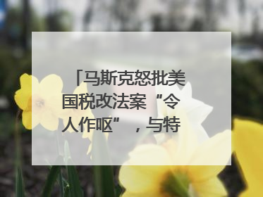 马斯克怒批美国税改法案“令人作呕”，与特朗普早生嫌隙？｜国际识局