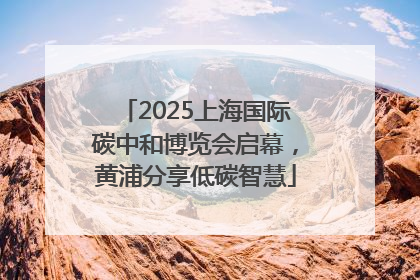2025上海国际碳中和博览会启幕，黄浦分享低碳智慧