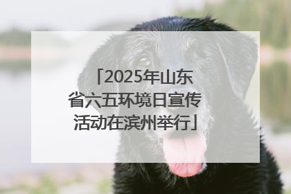 2025年山东省六五环境日宣传活动在滨州举行