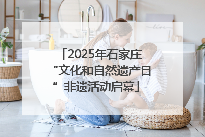 2025年石家庄“文化和自然遗产日”非遗活动启幕