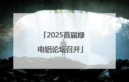 2025首届绿电铝论坛召开