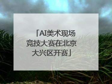 AI美术现场竞技大赛在北京大兴区开赛